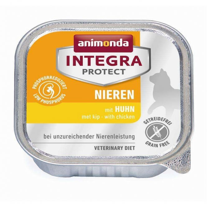Animonda Cat Schale Integra Protect Niere mit Huhn 100g, 16 Stück