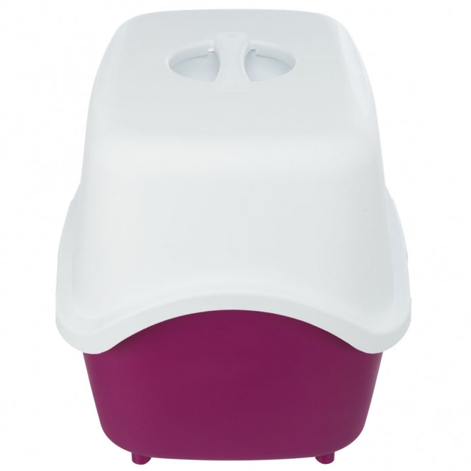 Trixie Katzentoilette Vico - altrosa/weiß