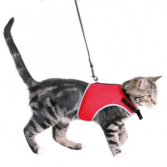 Trixie Katzen-Softgeschirr mit Leine