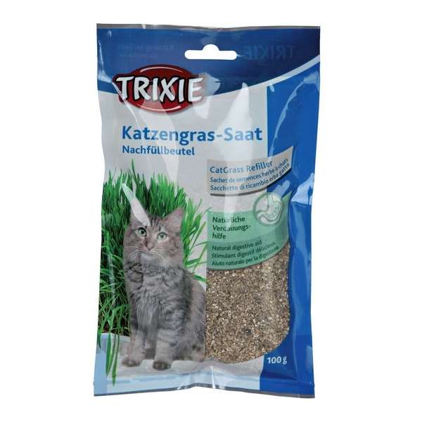 Trixie Bio-Katzengrassaat - ca. 100 g - Dein Tierplatz