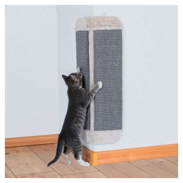 Trixie Kratzbrett für Zimmerecken, Groß - Lichtgrau - Dein Tierplatz