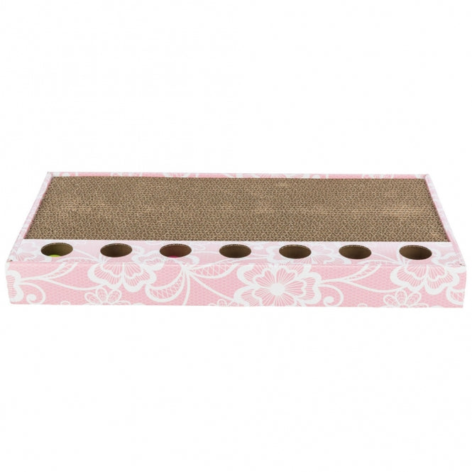 Trixie Kratzpappe rosa - 48 × 25 cm - Dein Tierplatz