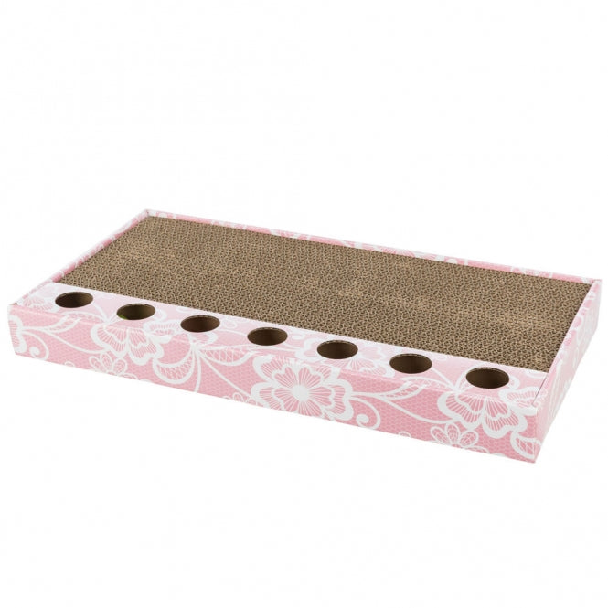 Trixie Kratzpappe rosa - 48 × 25 cm - Dein Tierplatz