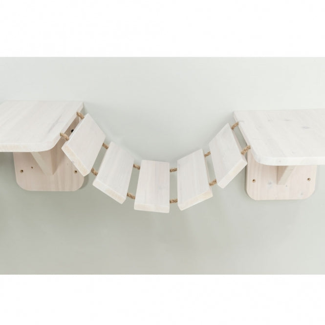 Trixie Kletterleiter zur Wandmontage - weiß - Dein Tierplatz