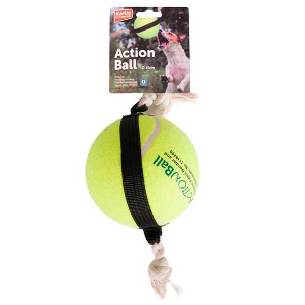 Karlie Flamingo ACTION BALL Tennisball - 15 cm Tierbedarf