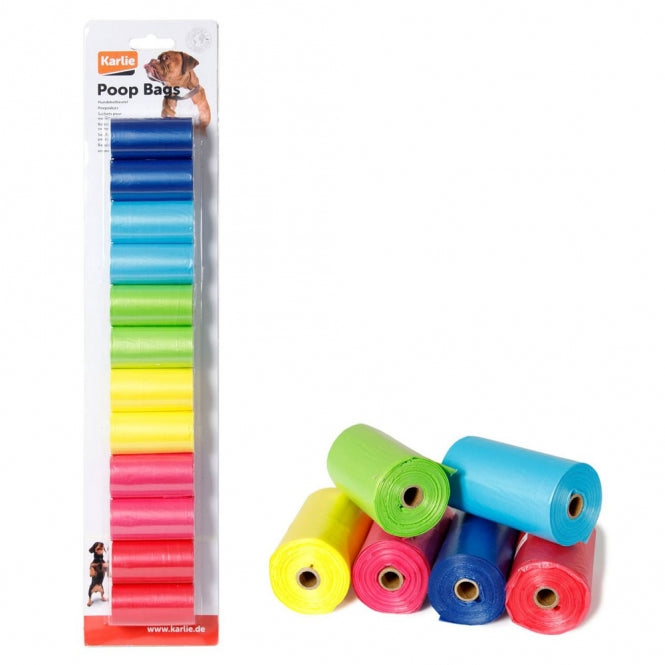 Karlie Flamingo Kotbeutel Regenbogen - 12 x 20 Stück Tierbedarf