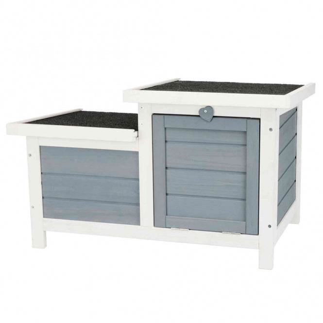 Trixie Natura Kleintierhaus - grau/weiß - Dein Tierplatz