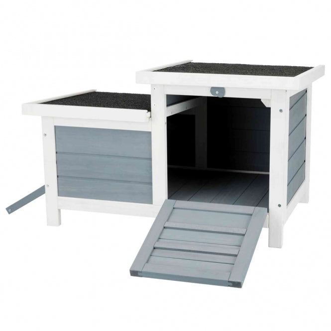 Trixie Natura Kleintierhaus - grau/weiß - Dein Tierplatz