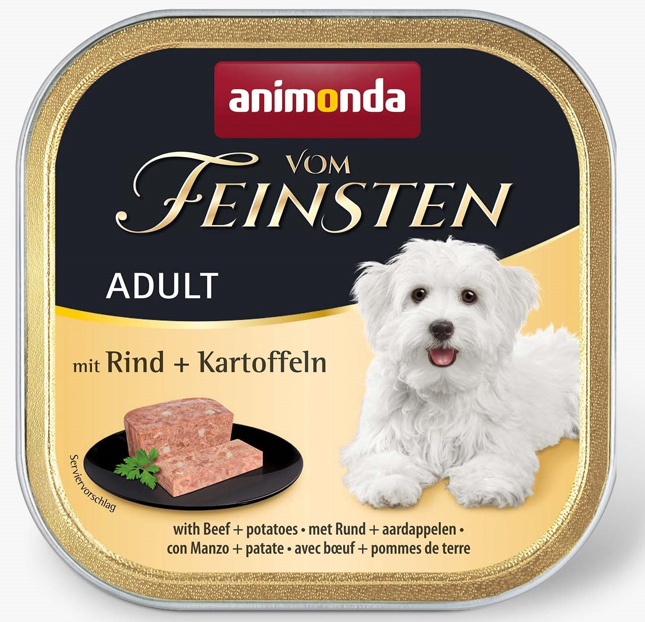 Animonda vom Feinsten Adult Rind & Kartoffeln 150g, 22 Stück