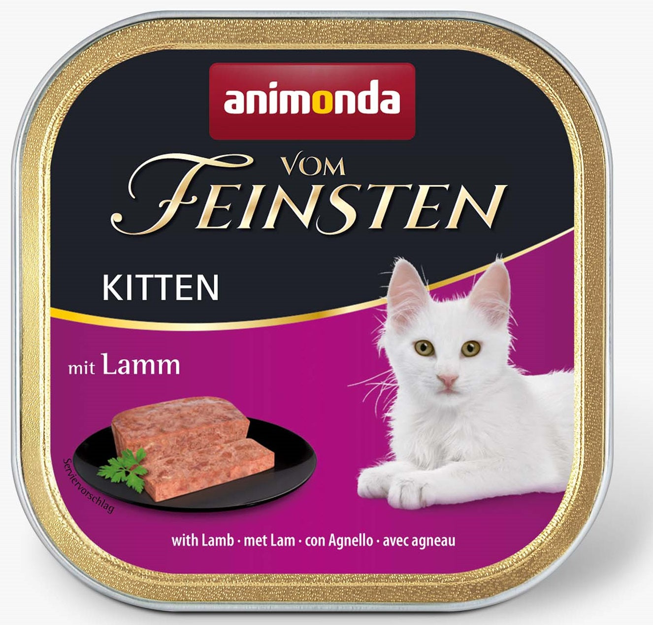 Animonda vom Feinsten Kitten Lamm 100g, 32 Stück