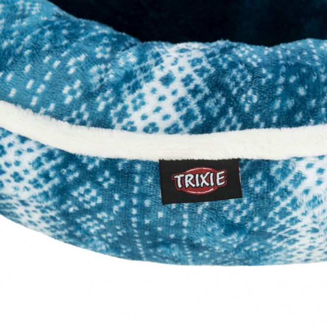 Trixie Xmas Bett Lumi - petrol/weiß