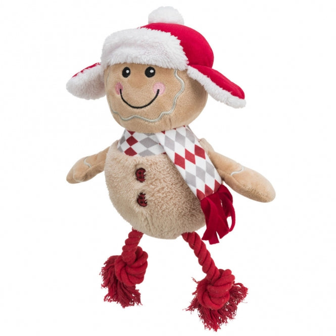 Trixie Xmas Spielzeug Lebkuchenmann mit Stimme