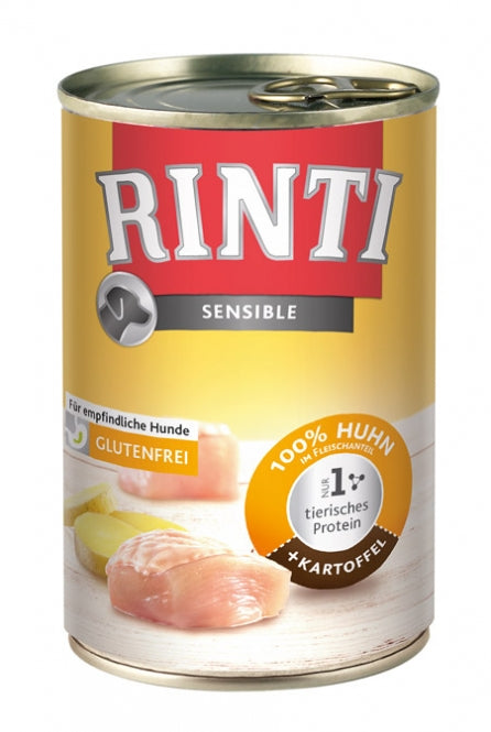 Rinti Sensible Huhn + Kartoffel 400g, 12 Stück