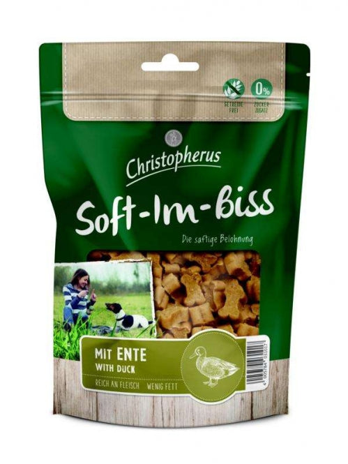 Christopherus Snacks Soft-Im-Biss mit Ente 125 g, 12 Stück