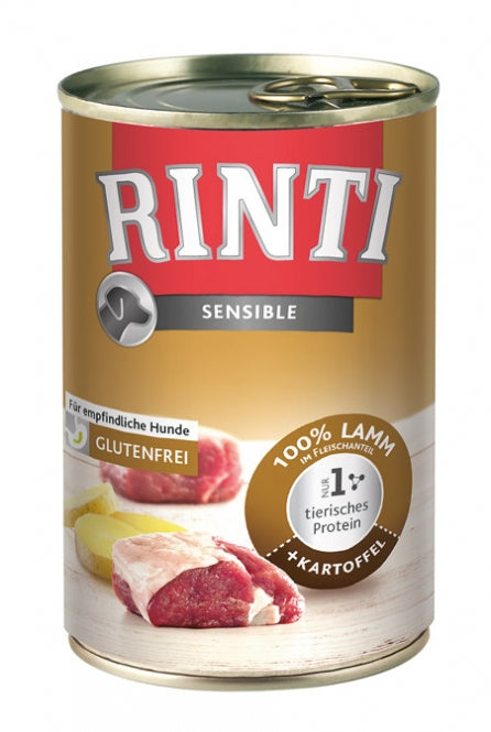 Rinti Sensible Lamm + Kartoffel 400g, 12 Stück