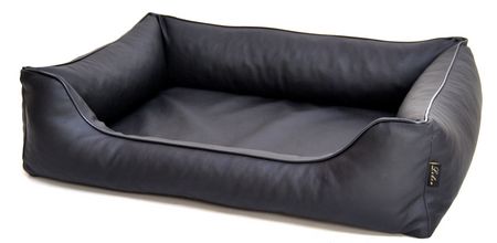 Lebon Hundebett Bruno - Schwarz - 120x90cm Hundebett