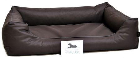 Lebon Hundebett Paula PLUS - Dunkelbraun - 100 x 75 cm Hundebett