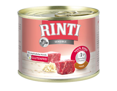 Rinti Sensible Rind & Reis - 185 g, 12 Stück