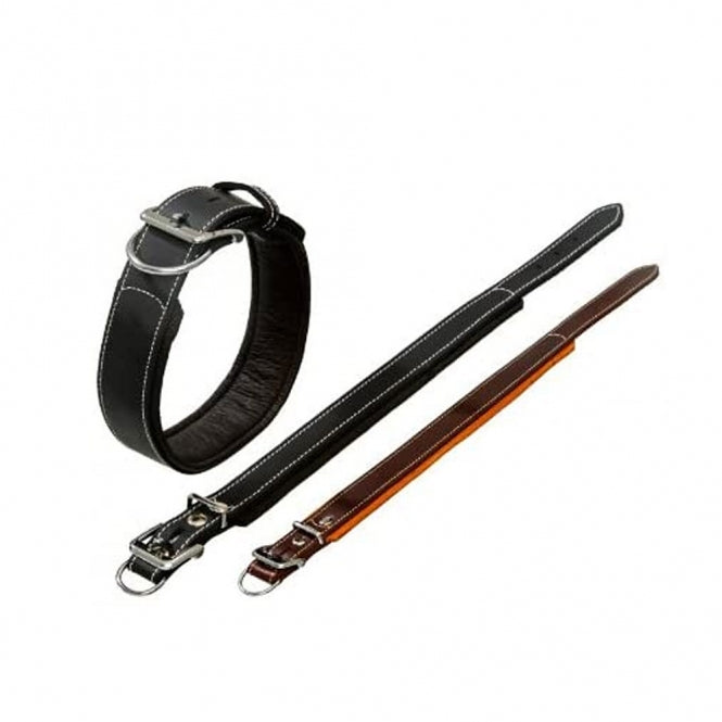 Karlie Rondo Soft Halsband - Braun, 70cm/50mm - Dein Tierplatz