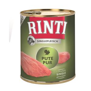 Rinti Singlefleisch Exclusive Pute Pur 800g, 6 Stück