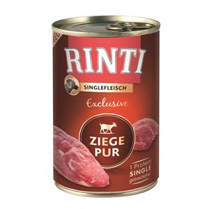 Rinti Singlefleisch Exclusive Ziege Pur - 400 g, 12 Stück