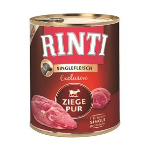 Rinti Singlefleisch Exclusive Ziege Pur - 800 g, 6 Stück