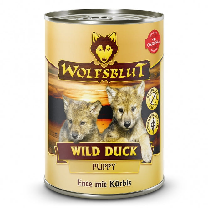 Wolfsblut Dose Wild Duck Puppy 395g, 6 Stück
