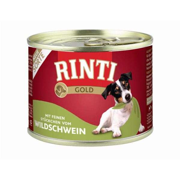 Rinti Gold Wildschwein 185g, 12 Stück