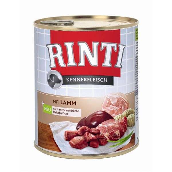 Rinti Kennerfleisch Lamm 800g, 12 Stück