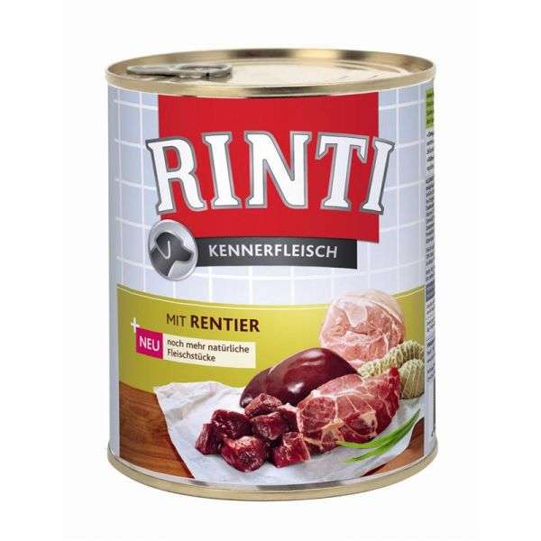 Rinti Kennerfleisch Rentier - 800 g, 12 Stück