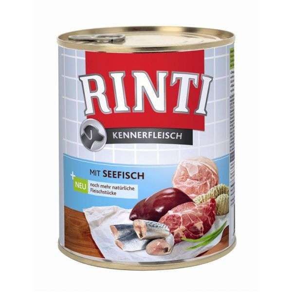 Rinti Kennerfleisch Seefisch - 400 g, 12 Stück