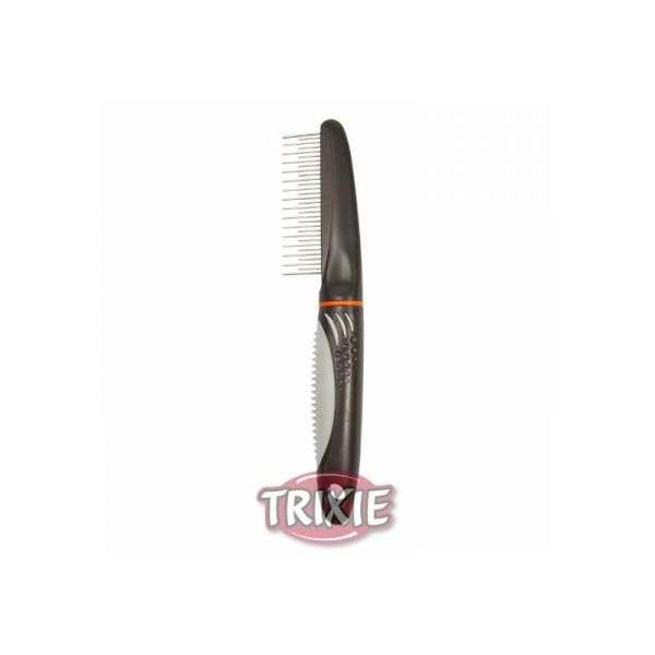 Trixie Pflegekamm mit kurzen und langen Stiften - 22 cm Tierbedarf