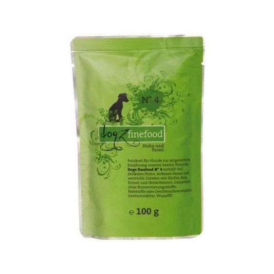 Dogz finefood Beutel No. 4 Huhn & Fasan 100g