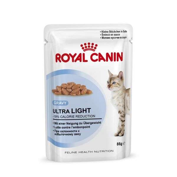Royal Canin Frischebeutel Ultra Light in Sosse Multipack 12x85g - Dein Tierplatz