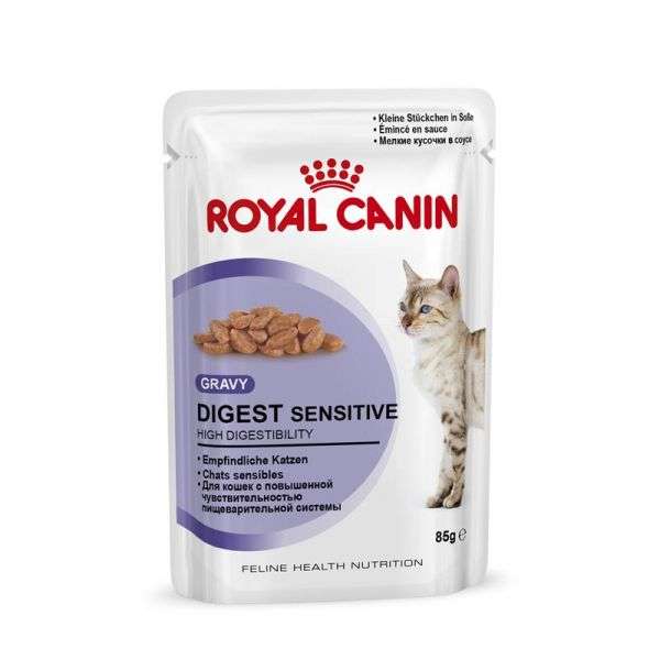 Royal Canin Frischebeutel Digest Sensitive in Sosse Multipack 12x85g - Dein Tierplatz