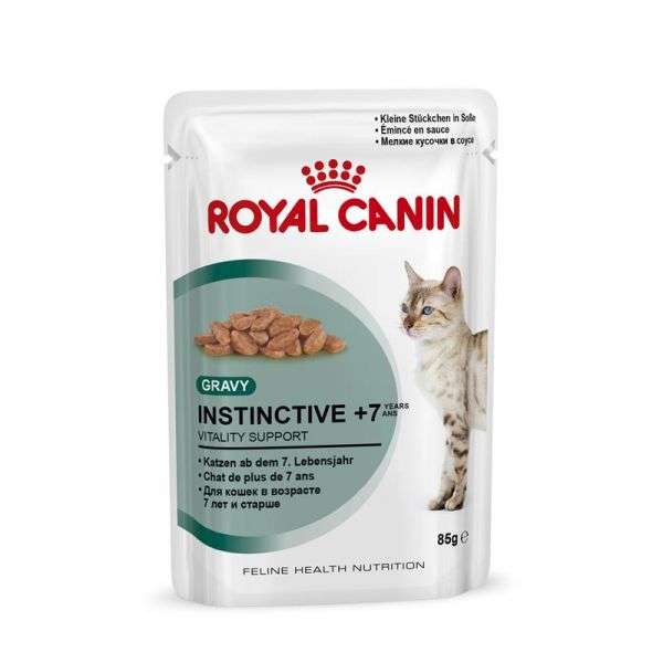 Royal Canin Frischebeutel Instinctive +7 in Sosse Multipack 12x85g Katzenfutter