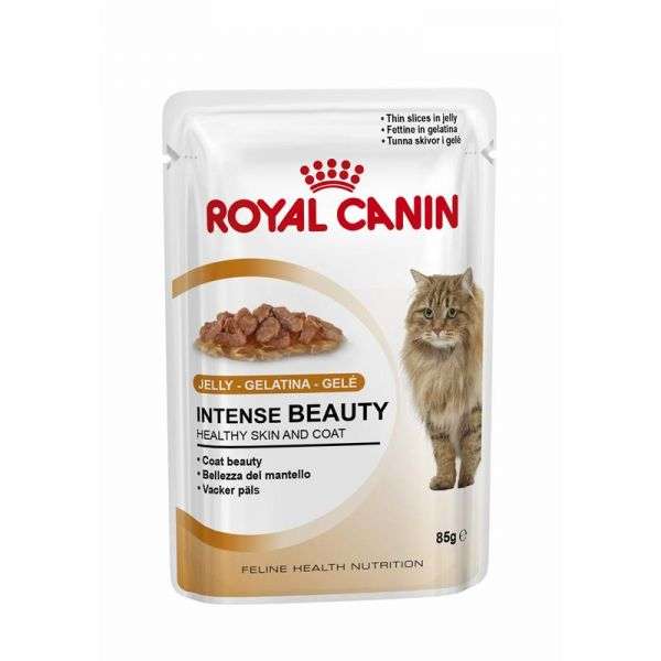 Royal Canin Feline Portionsbeutel Multipack Intense Beauty in Gelee 12x85g - Dein Tierplatz